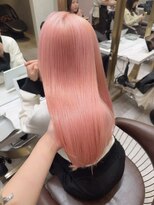 ロンド レア 天神大名店(Lond Le’a) ホワイトブロンド/外ハネボブ/美髪/ワイドバング/ブルーブラック