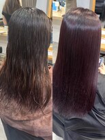 オッジバイケンジ(oggi by KENJE)&nbsp;ロング/縮毛矯正/暖色カラー