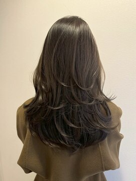 ムード(MOOD,) 暗めカラー/グランマッシュ[レイヤーカット/髪質改善/銀座]