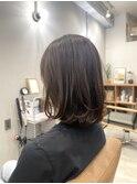 切りっぱなしボブ