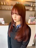 韓国風レイヤーカット × 30代流行セミロング