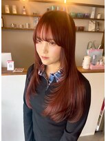 ビーグレイス シモエド店&nbsp;韓国風レイヤーカット × 30代流行セミロング