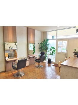 《アットホームな雰囲気×2席のみのプライベートサロン》シャンプーから仕上げまでオーナーStylistが担当◇