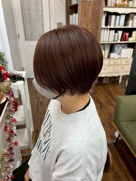 ユイマァル 倉敷店(YUIMARL) マッシュショート30代40代50代白髪染め白髪ぼかし