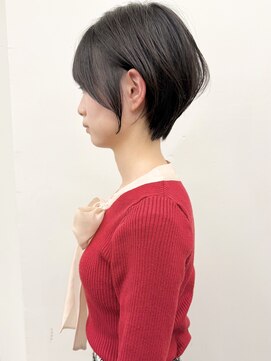 モリオ(morio) ショートボブ大人丸みショート20代30代40代50代前髪あり浦和