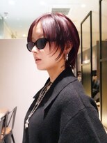 シオン(shion)&nbsp;顔周りレイヤーウルフカットショート韓国ヘア_ba576472