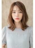 アシンメトリーかきあげ前髪シャギーウルフTd2北浦和20代30代