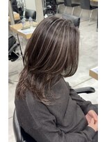 レディアル 大宮(REDEAL ope.) 【ハイライト】ベージュハイライトバレイヤージュ