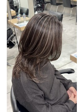 レディアル 大宮(REDEAL ope.) 【ハイライト】ベージュハイライトバレイヤージュ