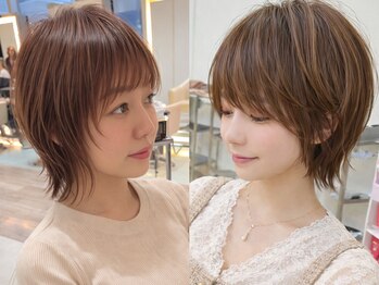 ウィル あべの店(WiLL)の写真/[レディースカット￥4800～]再現性の高い美シルエットカット★360度どこから見てもキレイなカットが叶う☆