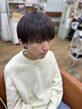 美容室 綺麗 ストレートマッシュ