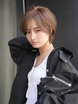 ギークス(GEEKS)&nbsp;【GEEKS渋谷】ひし形ショートボブ/夏カラー/小顔/くびれショート