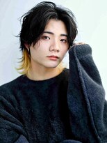 ヘアメイク フレンシア(hair make flencia) センターパートウルフ