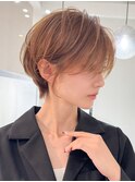丸みショート/カーテンバング/顔周りカット/ダークブルー☆499