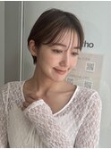 ショートカット/髪質改善縮毛矯正白髪ぼかしレイヤーカラーボブ