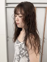 ローレンアオ(LOREN AO)&nbsp;ハッシュカット/グレージュ/デザインカラー/栄矢場町