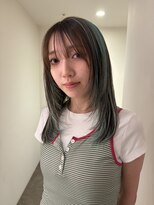 ブランコ 名古屋栄(BLANCO) ハッシュカット/ミント/デザインカラー/綾華