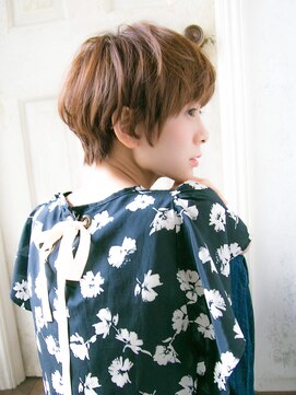 リリアン 表参道(relian) カットで小顔☆ナチュラル可愛いショートボブ♪