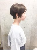 透明感カラー×ひし形ショート Lino by U-REALM 紫藤