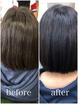 マイン ヘアー クリニック(main hair Clinic)&nbsp;お客様の縮毛矯正