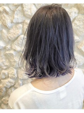 モアナ バイ ヘッドライト 沖縄東崎店(Moana by HEADLIGHT) グレージュ#インナーカラー#デザインカラー#大人かわいい