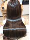 ハクヘアー(HAK hair)の写真/【福知山ではココだけのこだわりの薬剤使用◎】ダメージレスで、自然で柔らかい手触りのツヤ髪になれる！