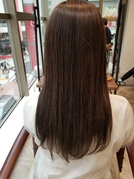 ルークス 中央林間(LOOOKS) ストレートヘア アッシュカラー