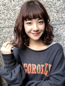 セシルヘアー(CECIL hair) CECIL 下北沢　ウォームブラウン×波巻きスタイリング