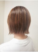 ぱつっとボブ