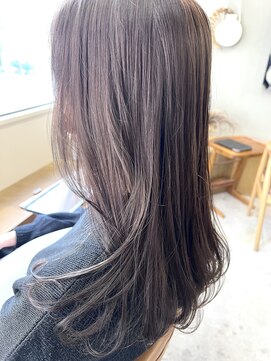 マロウ(mallow) 《花屋併設》ニュアンスカラー/チョコブラウン/透け感