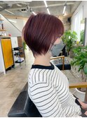 it.Style ブリーチ無し ショート ピンク バイオレット