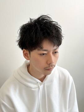 レジット メンズ ヘアサロン(LEGIT MEN's HAIR SALON) アップバング ショート
