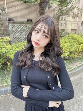 サロンドミルク 原宿(salon de MiLK) 【salon de MiLK 原宿】透け感かわいいミントベージュ