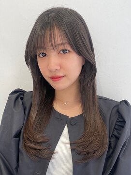 スペイディック 大阪梅田店(SPADIC) 【SPADIC大阪梅田店】顔まわり毛先レイヤーカット