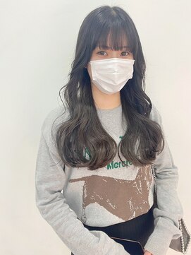 ギグスダブル 栄店(gigs double) 艶髪韓国レイヤー×透明感シアーベージュ