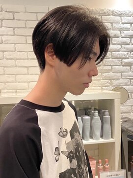 ディフィーノ 青山(DIFINO) 【DIFINO 青山】メンズ/韓国ショート/センターパート