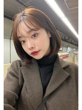 ナループロア ルームー(Nalu pu loa ROOMOO) ゆるまきタッセルカット/タッセルカット/タンバルモリ/韓国ボブ