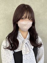 アース コアフュールボーテ 長野稲田店(EARTH coiffure beaute) ピンクラベンダーブラウン_韓国_ヨシンモリ