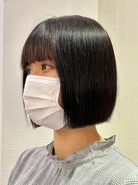ロンドアベニール 北千住(Lond avenir) ぱつっとボブ☆美髪ボブ/美髪縮毛矯正[北千住]