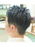 【★メンズストレートコース】カット＋縮毛矯正