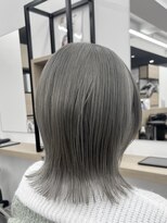 銀座ラボ 津田沼店(LA BO)&nbsp;切りっぱなしボブ/シルバー
