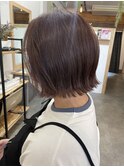切りっぱなしボブ