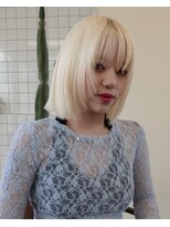 スタニング 渋谷(STUNNING.) レイヤー/ボブ/ケアブリーチ/ダブルカラー/ハイトーン【修】