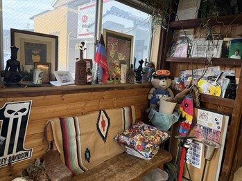 アリア ヘア ワークス ALIA HAIR WORKSの写真/落ち着いたプライベートサロンなのでお子様同伴◎是非親子そろってご来店ください。