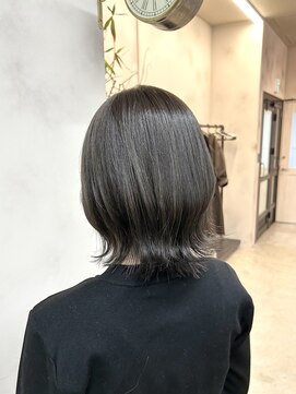 エルフレームバイワンラヴェスト(L'FLAME by one Lovest) オリーブカラー/艶カラー/長野駅前/L'FLAME