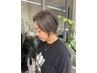 カット＋白髪染め剥がし（全体ブリーチ1回）＋TR ￥20900