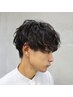 【学割U24】メンズカット＋シャドウパーマ10%オフ14300円→12870円