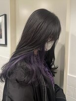 エイゾー(EIZO)&nbsp;パープルカラー・インナーカラー・ロングレイヤー