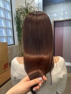 ナインスフロア(9NINTH FLOOR) チェリーブラウン/髪質改善トリートメント/艶髪モテヘア