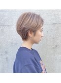 小顔/ショート/美髪/イメチェン/ワイドバング